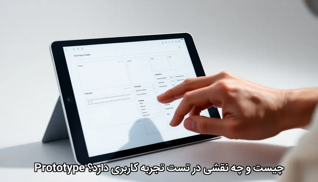 Prototype چیست و چه نقشی در تست تجربه کاربری دارد؟