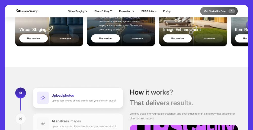 AI Homedesign Landing